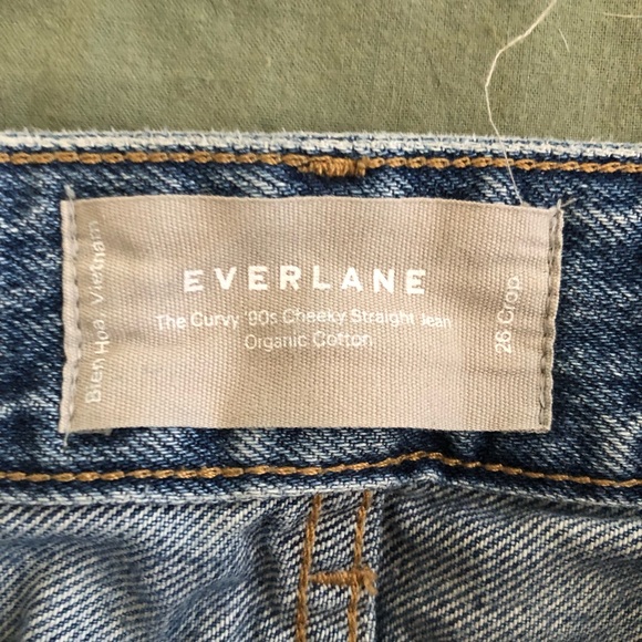 Everlane Cheeky 90s jean, Sz 26 crop - Picture 3 of 5